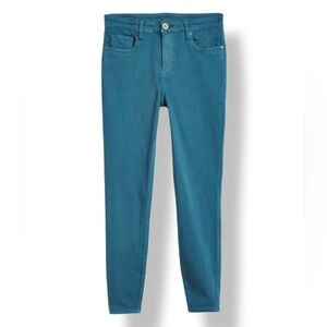 Kut from the Kloth Teal High Rise Skinny Jeans